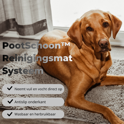 PootSchoon™ Reinigingsmat Systeem